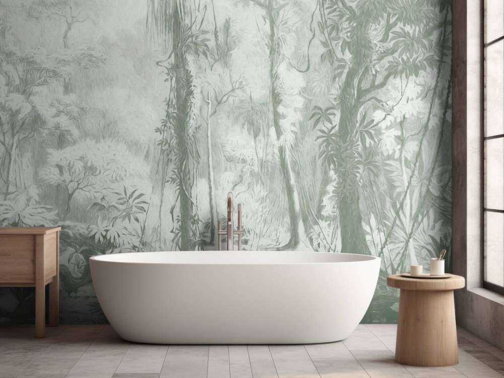 Tropischer Wald - grün