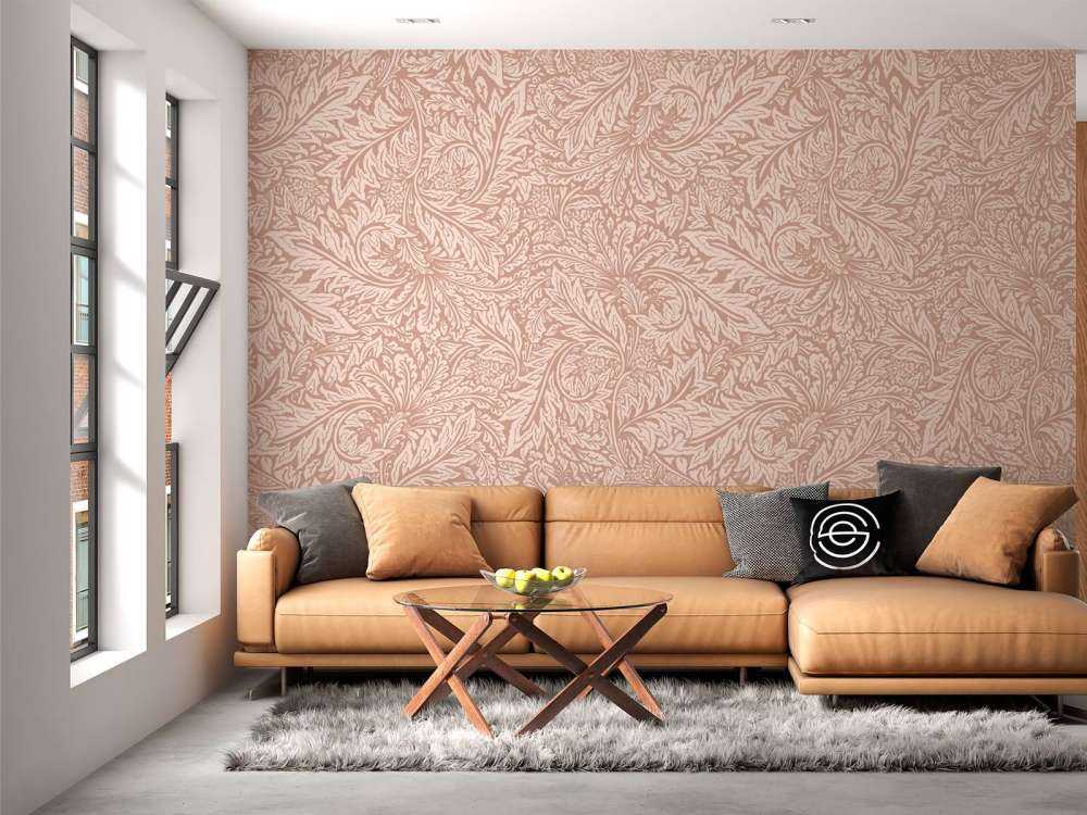 Morris Blumen & Blätter - beige