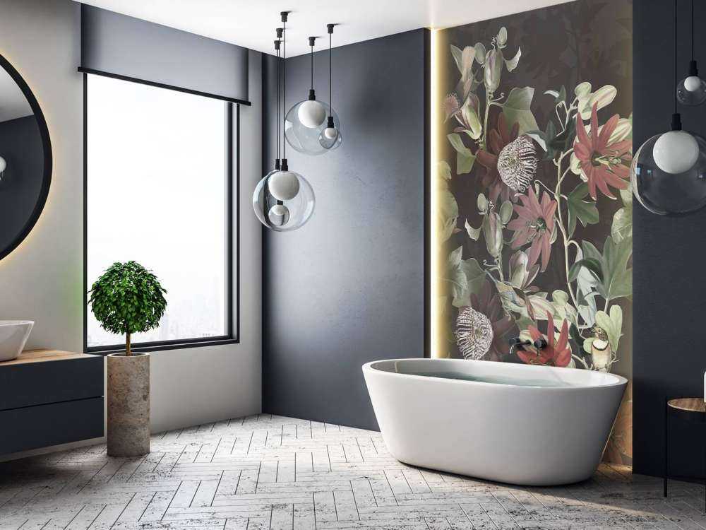 Sieben Vögel im verzauberten Laub - Mitternachtsblüte