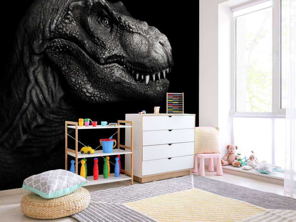 Nahaufnahme eines Tyrannosaurus Rex