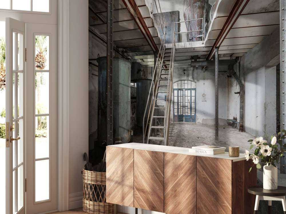 Verlassene alte Fabrik