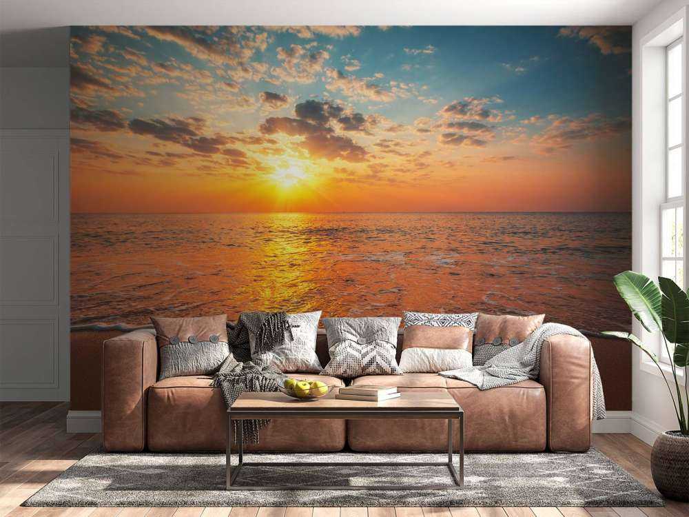 Sonnenaufgang über dem Meer