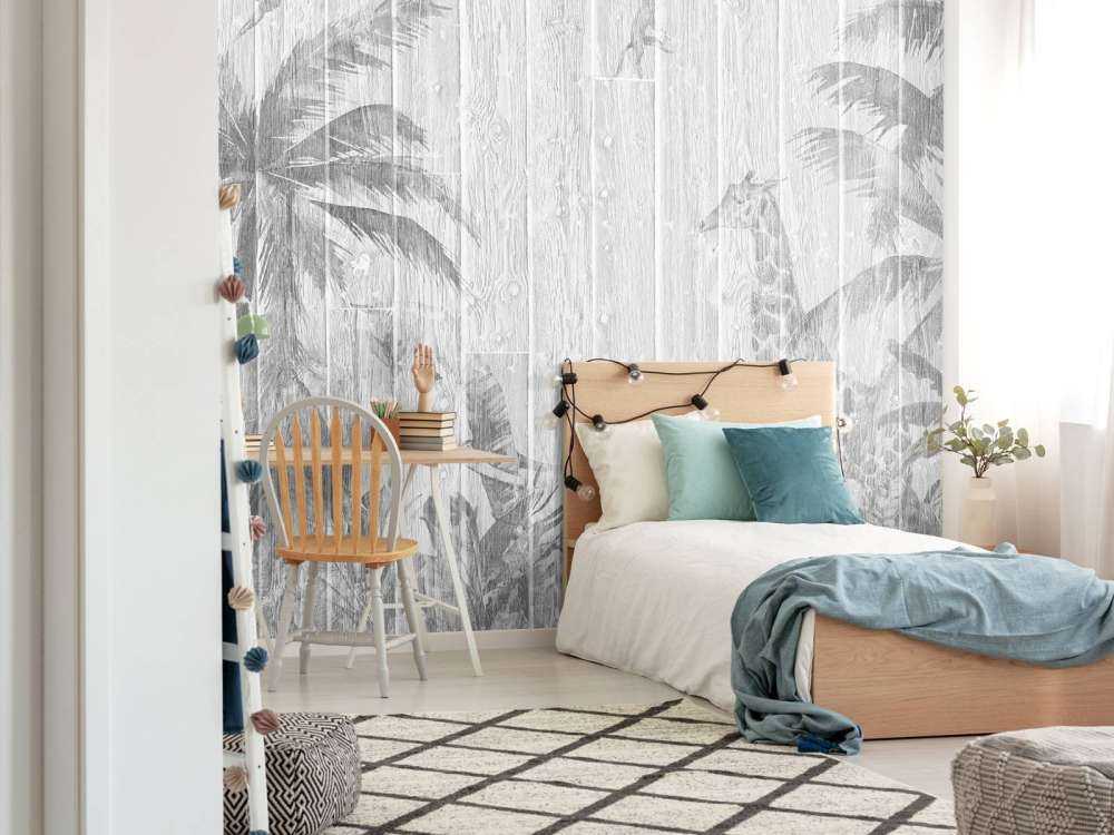 Dschungeltiere auf Holz