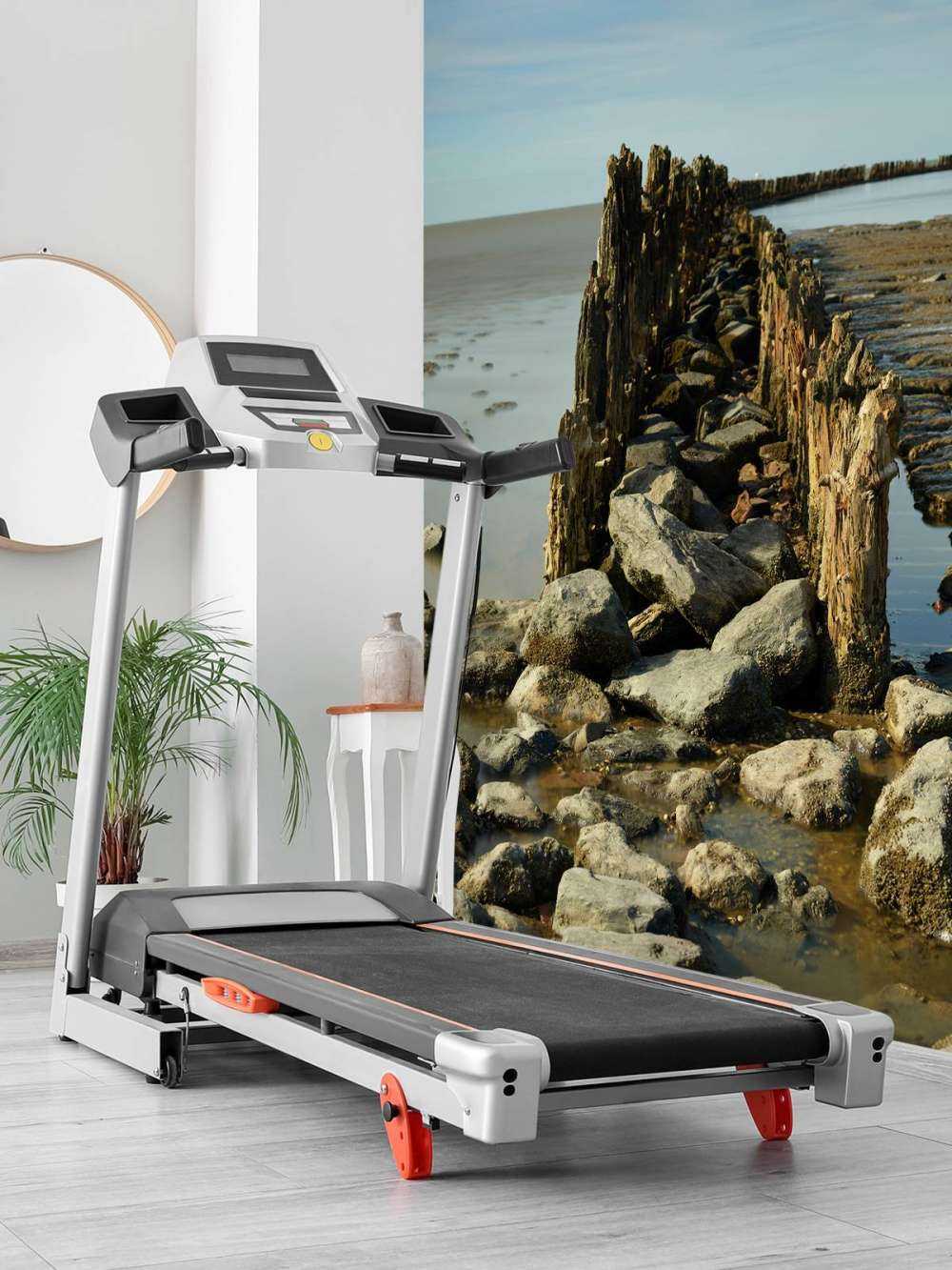 Wellenbrecher aus Holz und Stein