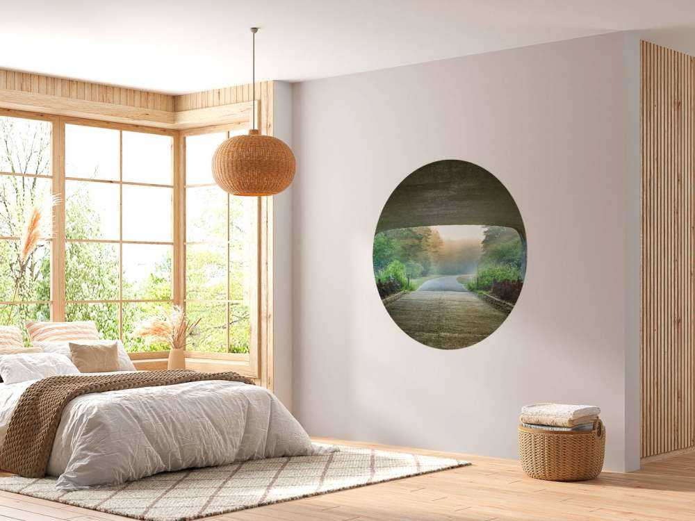 Sonne am Ende eines Tunnels