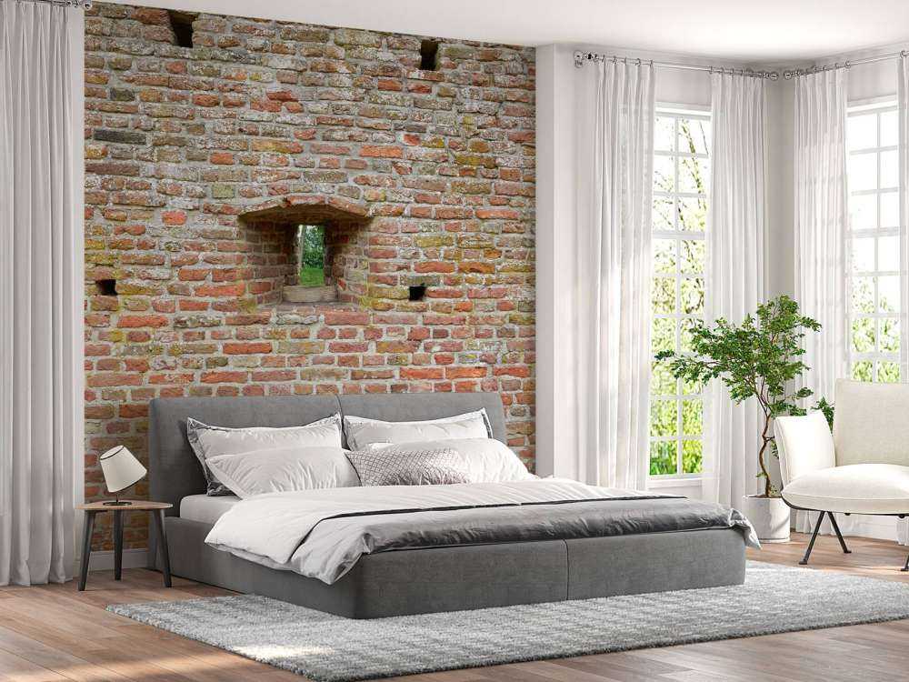 Stadtmauer mit Durchblick