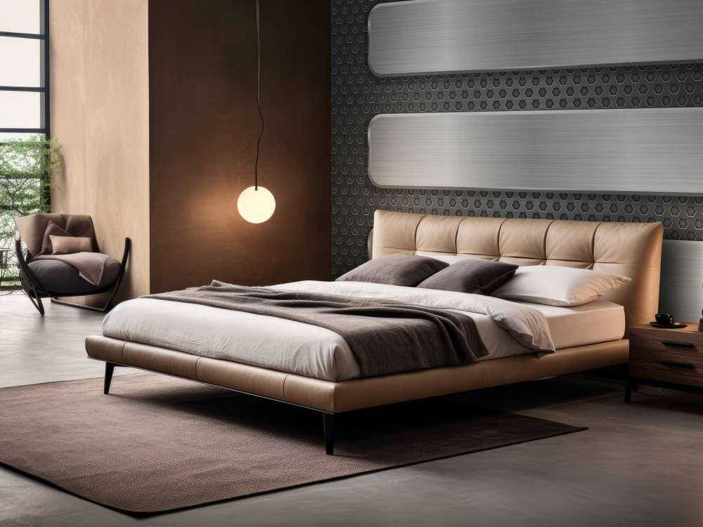 Metallhintergrund mit Platten
