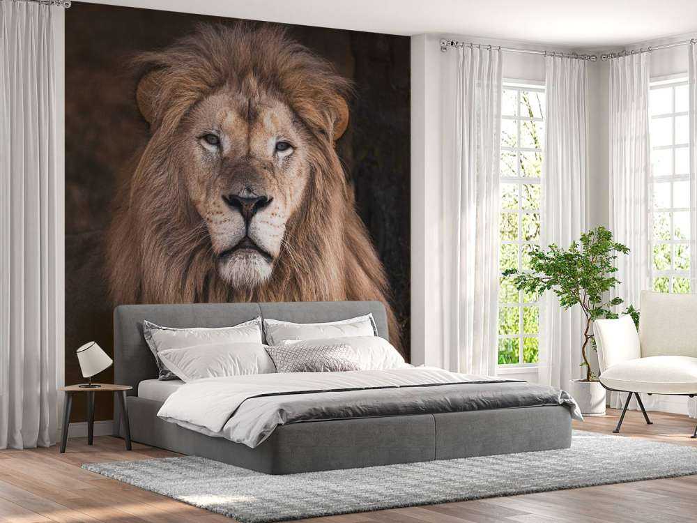 Porträt eines Löwen