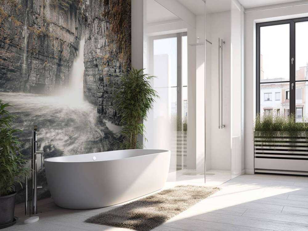 Fantasie-Wasserfall