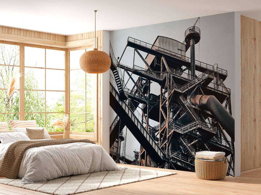 Verlassenes Stahlwerk