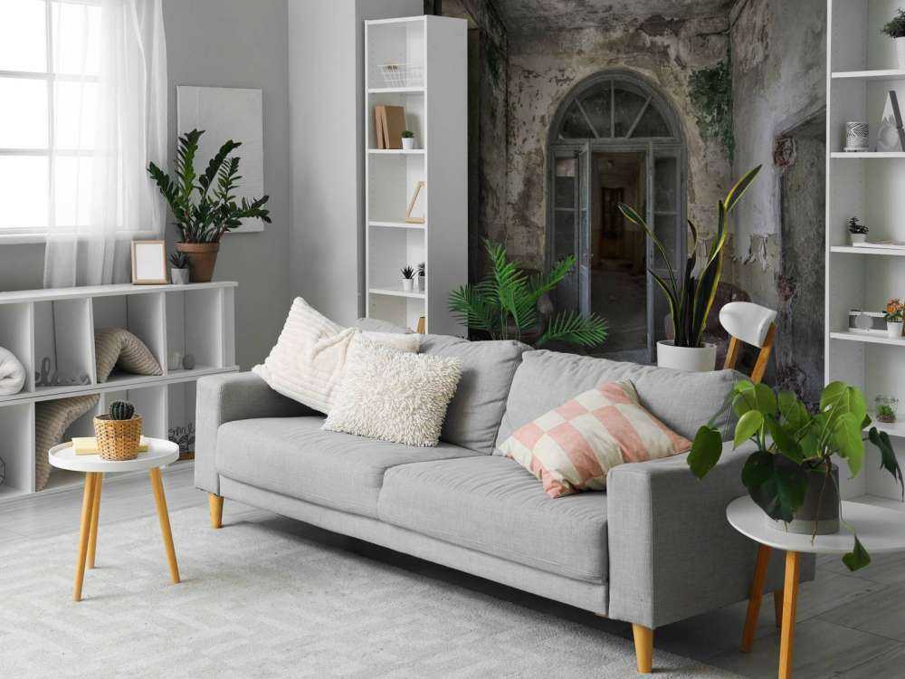 Korridor in verlassenem Haus