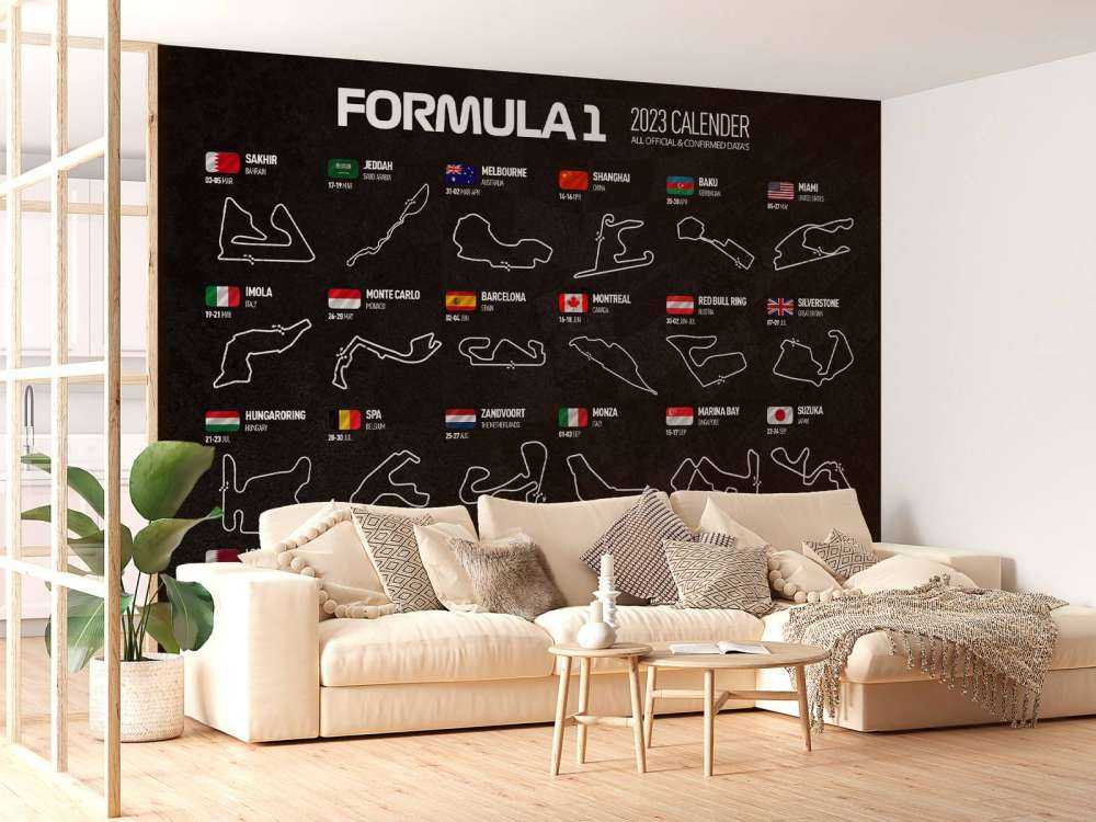 Formel 1 2023 - Datenkarte