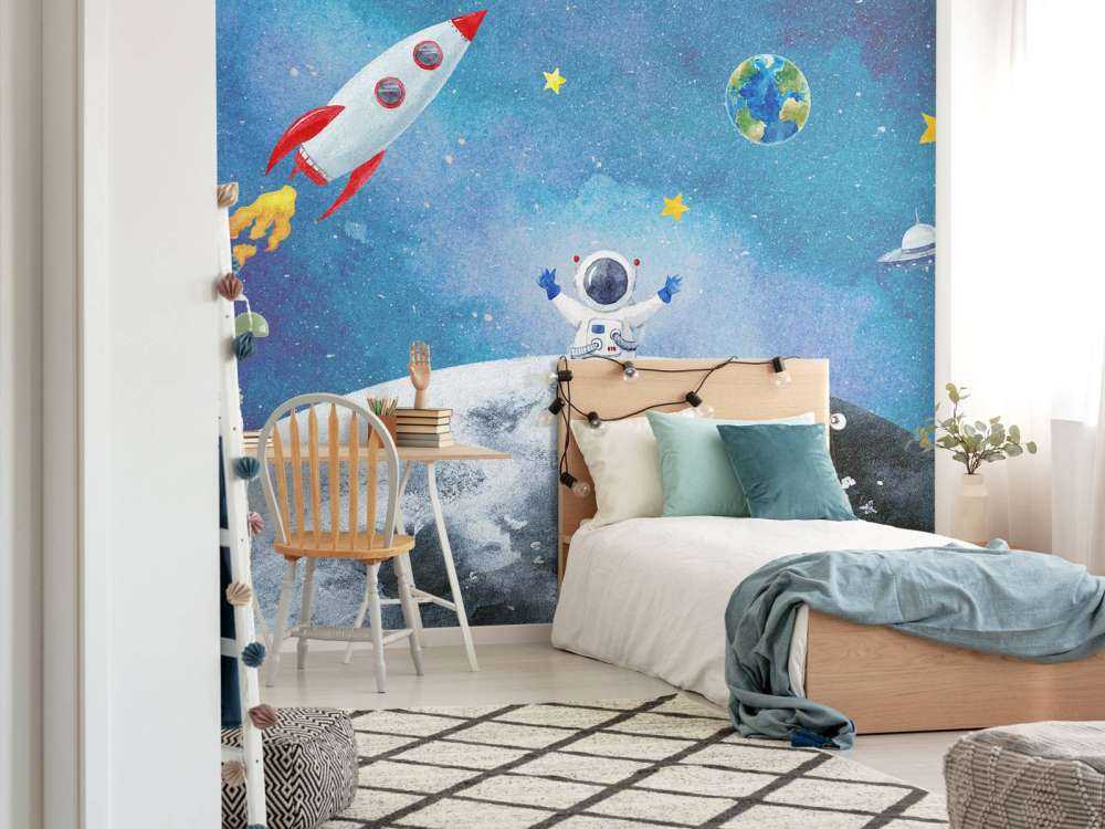 Astronaut auf dem Mond