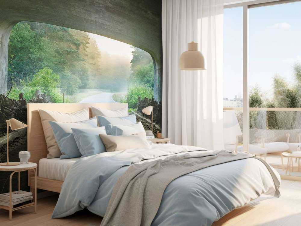 Sonne am Ende eines Tunnels