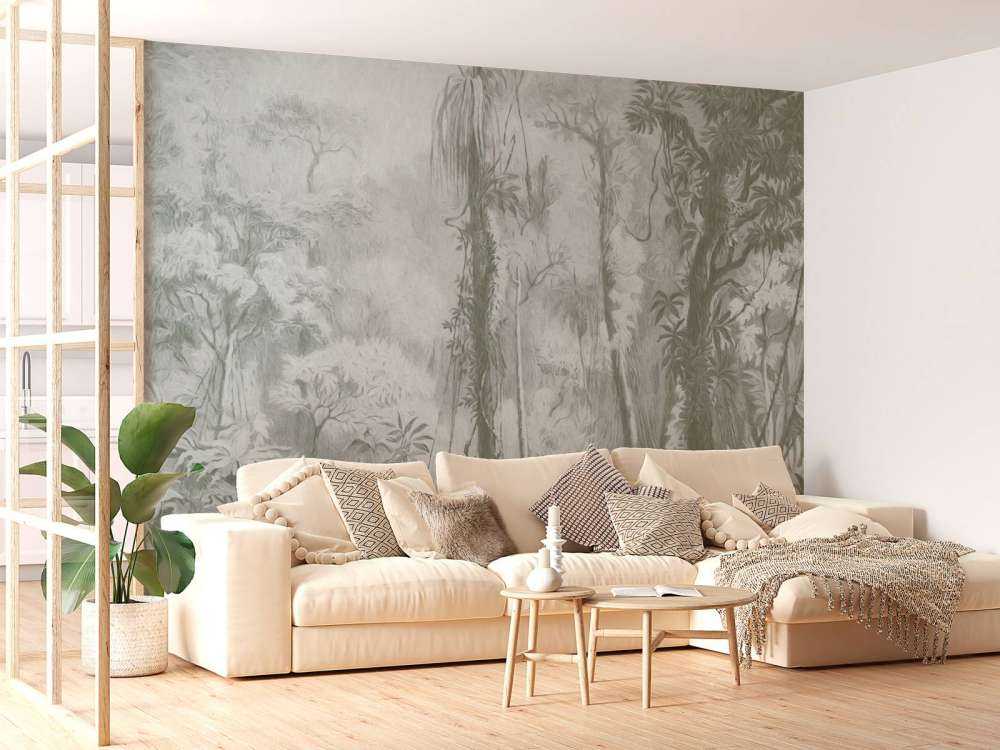 Tropischer Wald - grün