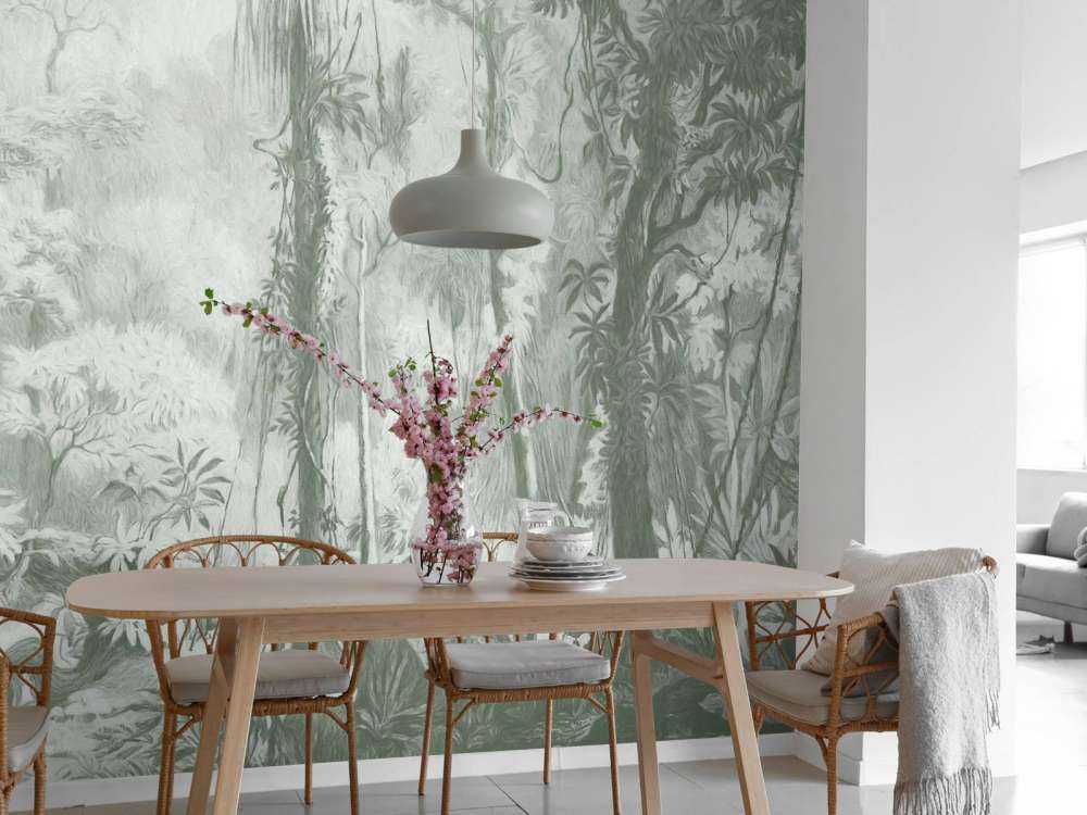 Tropischer Wald - grün