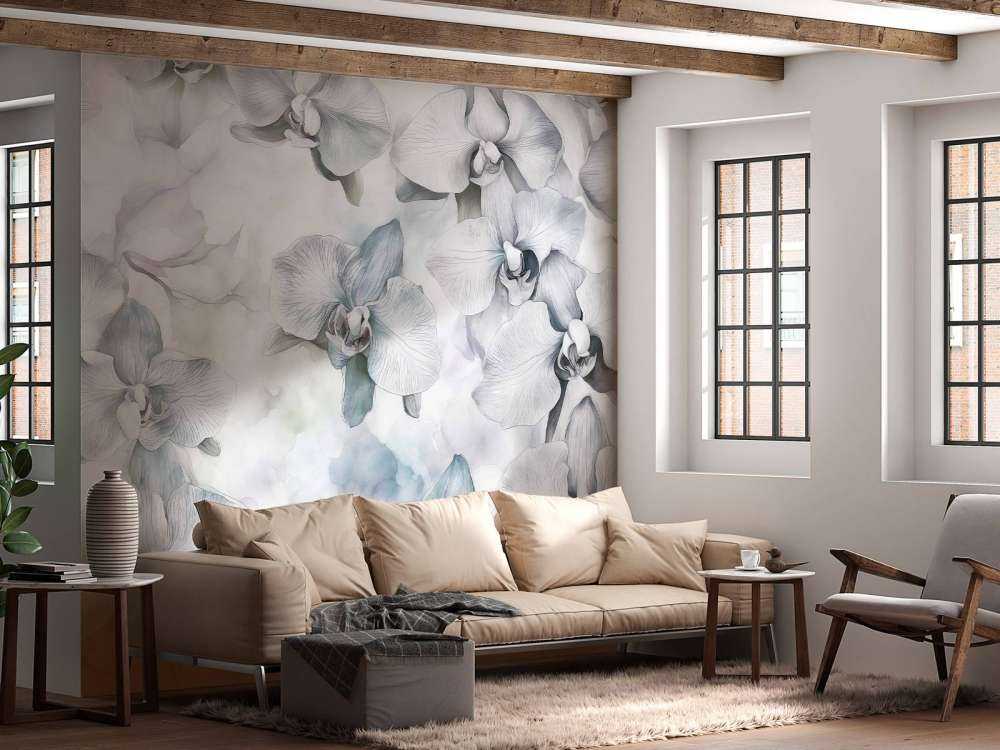 Aquarell-Orchideen Melodien