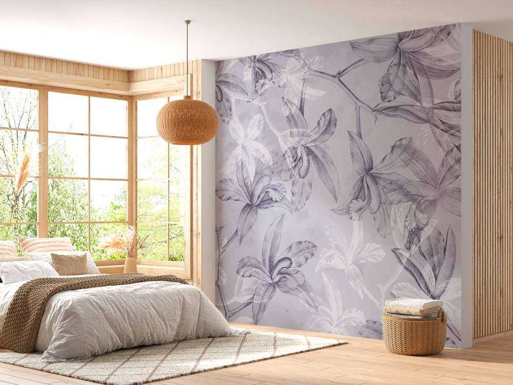 Orchideen Traumlandschaft Lila