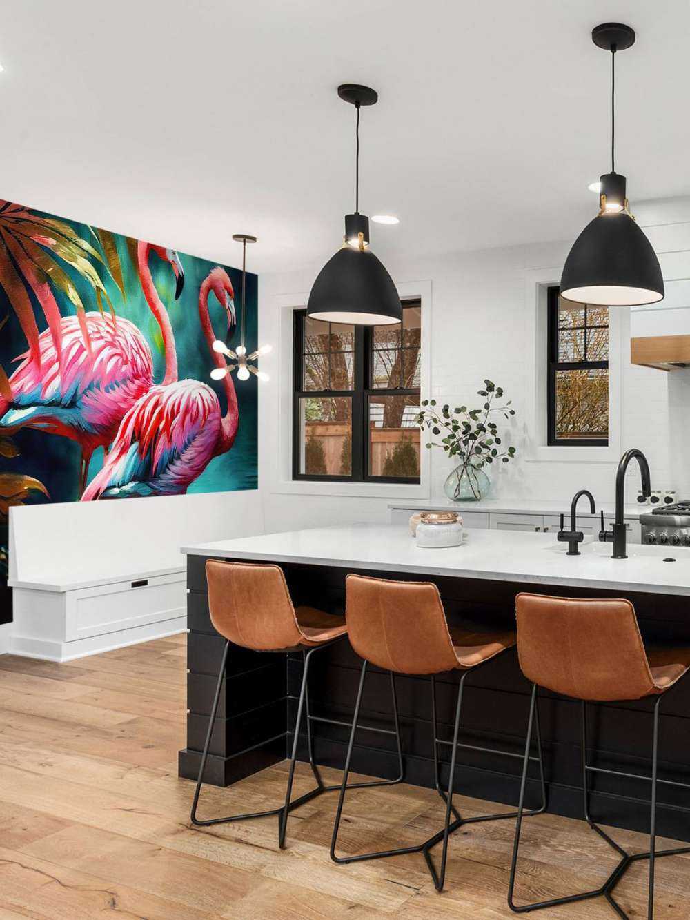 Samtrosa Flamingo Duo