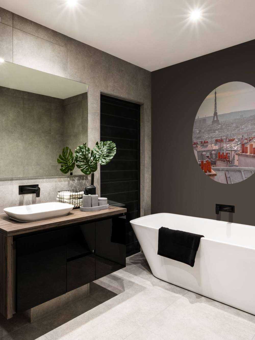 Eiffelturm von Montmartre aus