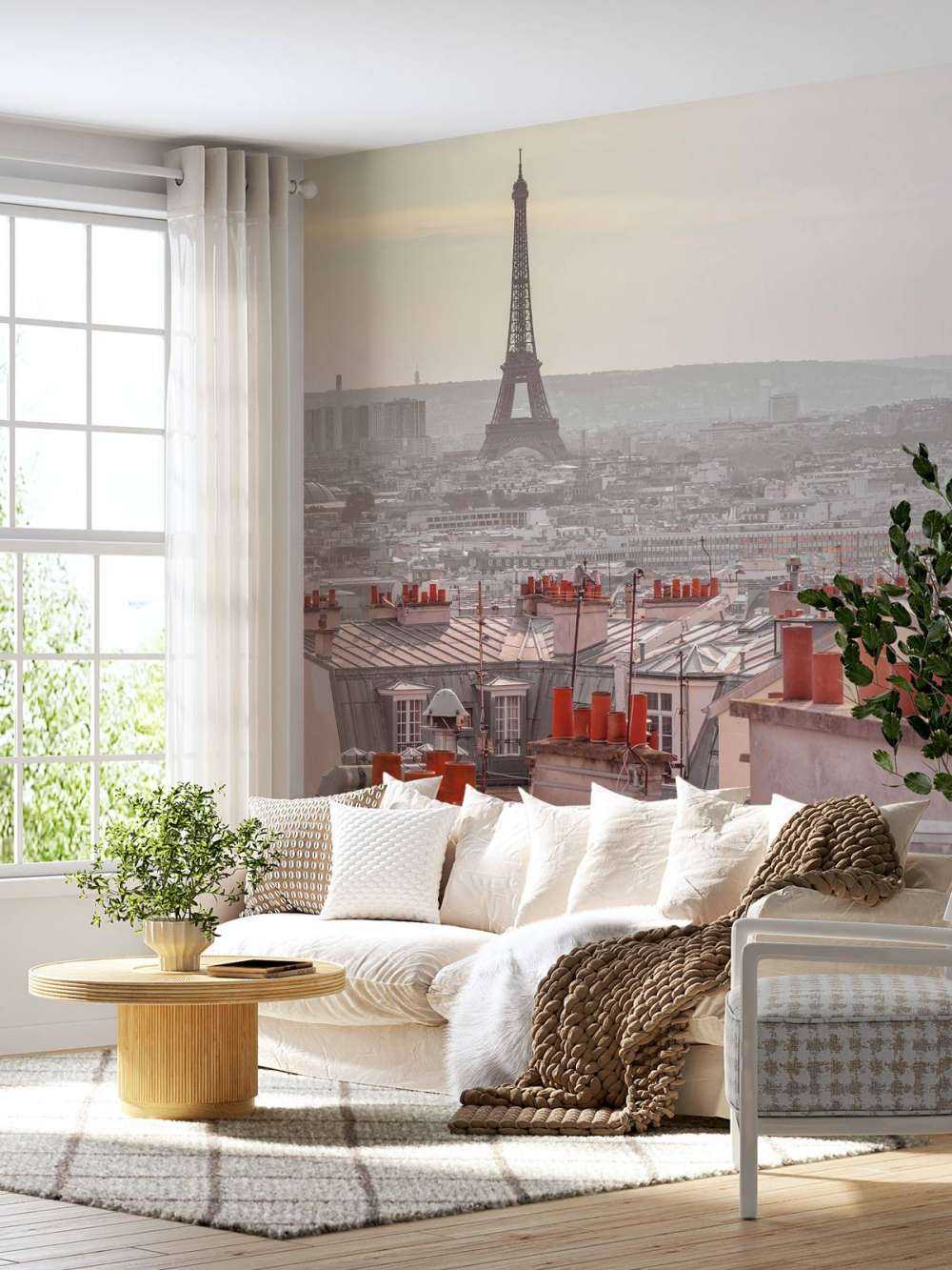 Eiffelturm von Montmartre aus