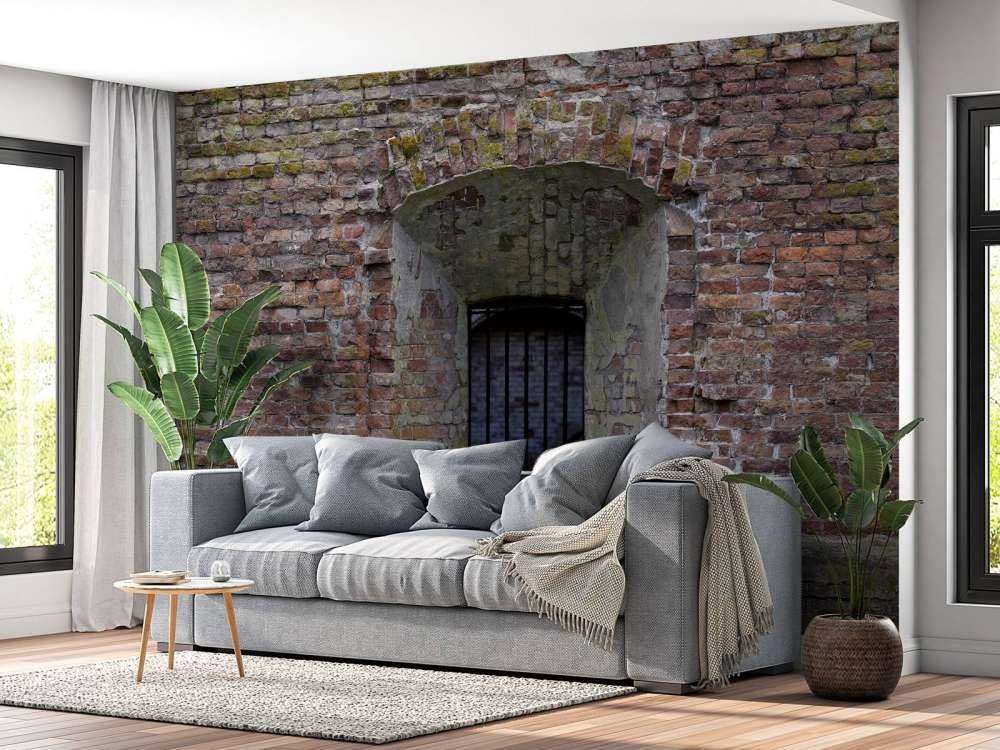 Aussparung in alter Wand