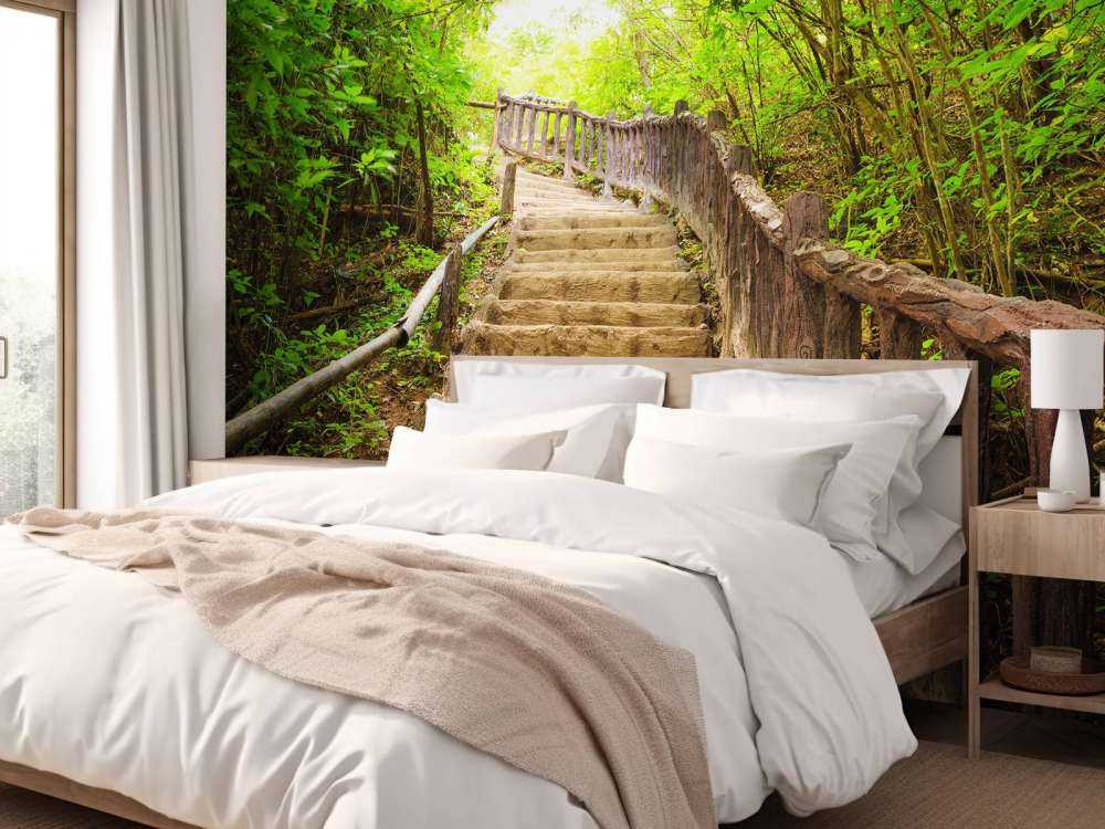 Treppen im Wald