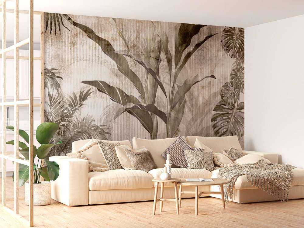 Botanische Vintage-Dschungel