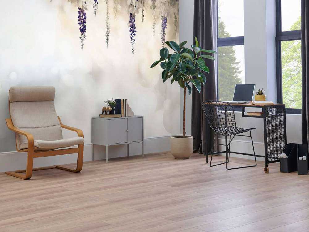 Sanfter Glyziniengarten Gelb