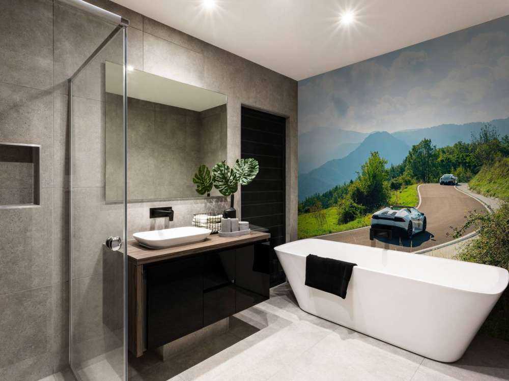 Huracán in den Bergen