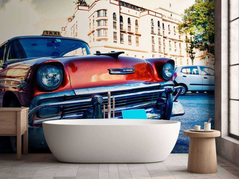 Roter Oldtimer