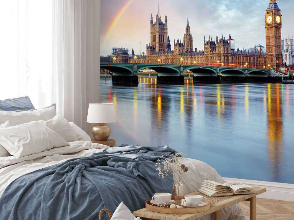 Regenbogen über London