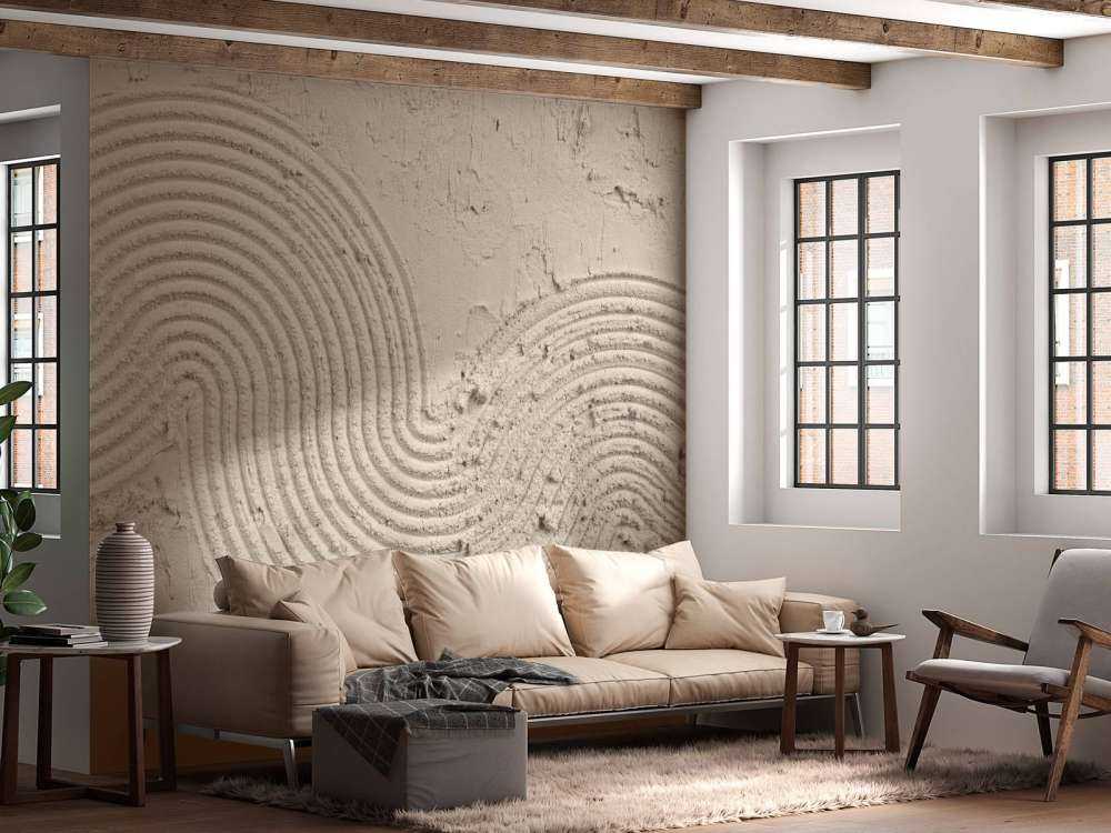 Texturkunst in Leinen