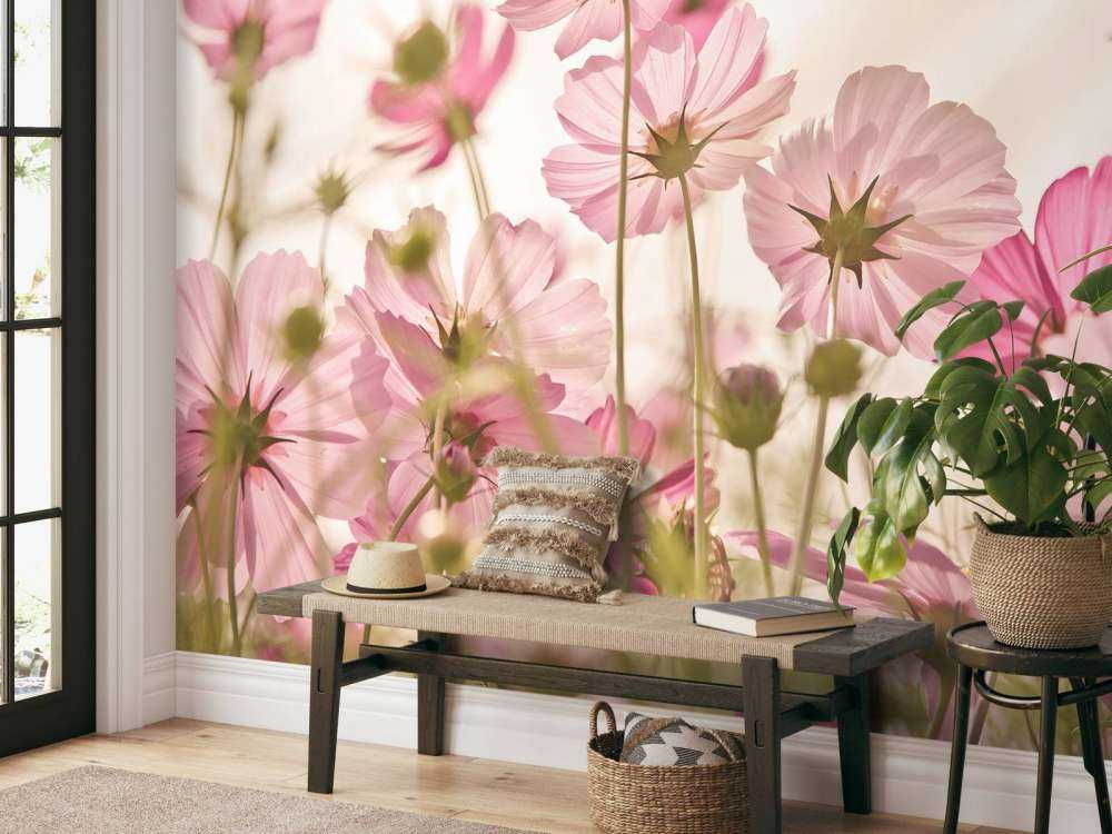 Schöner Blumengarten