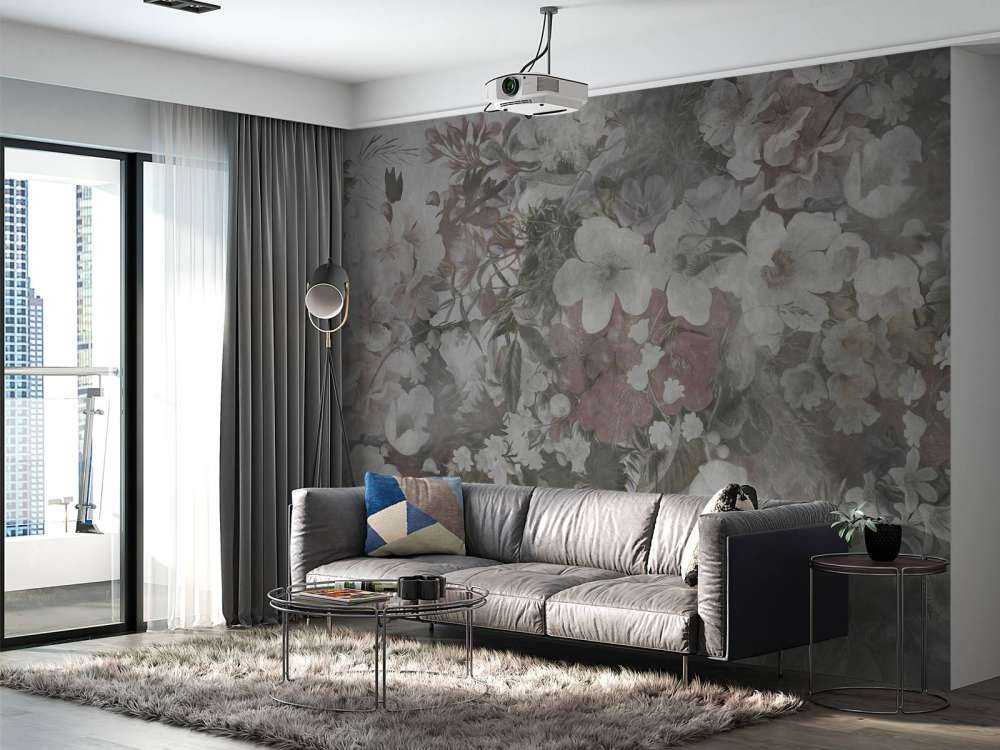 Apfelblüte und Anemonen