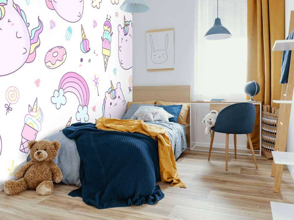 Einhörner mit Eiscreme