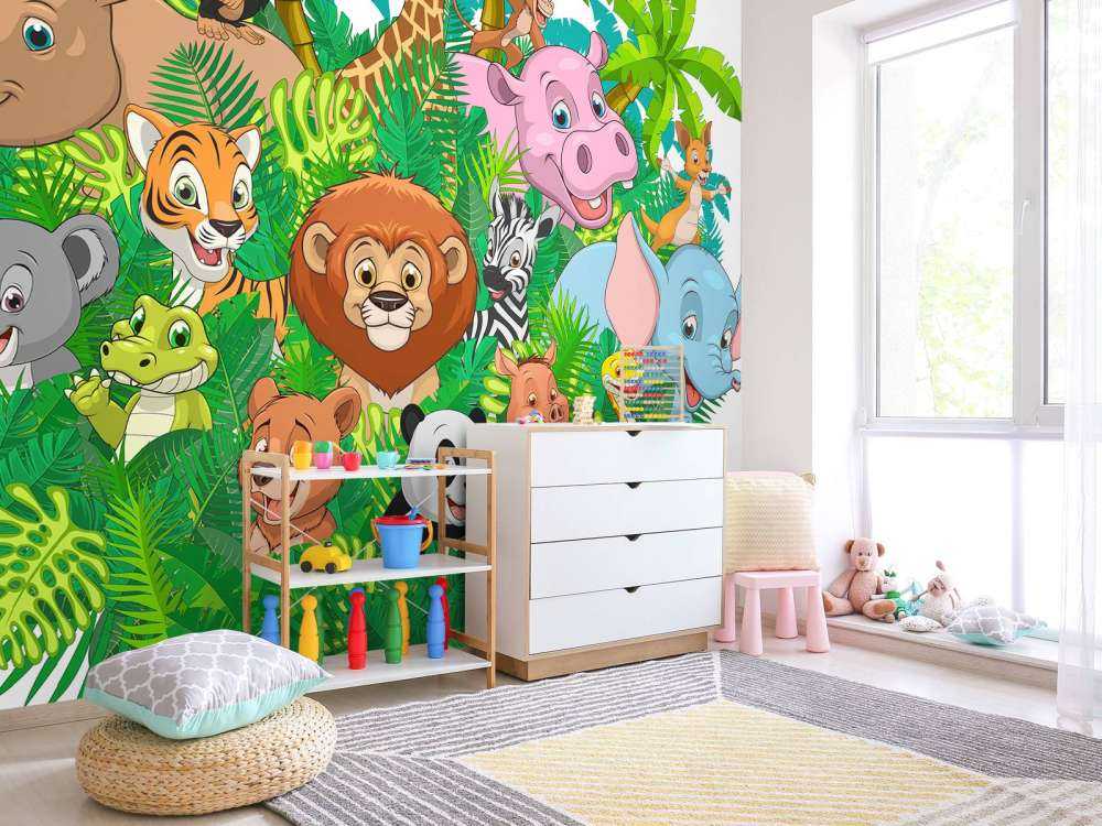 Lustige Tiere für Kinder