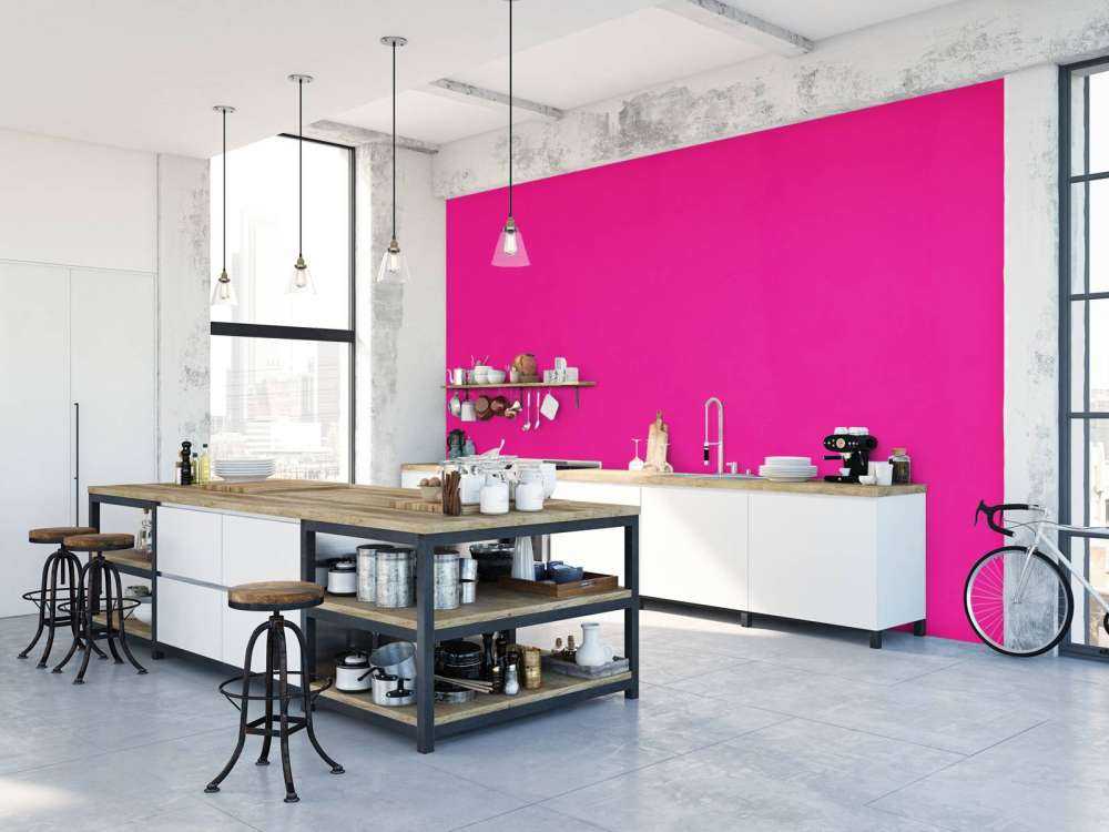 Neonrosa Beton