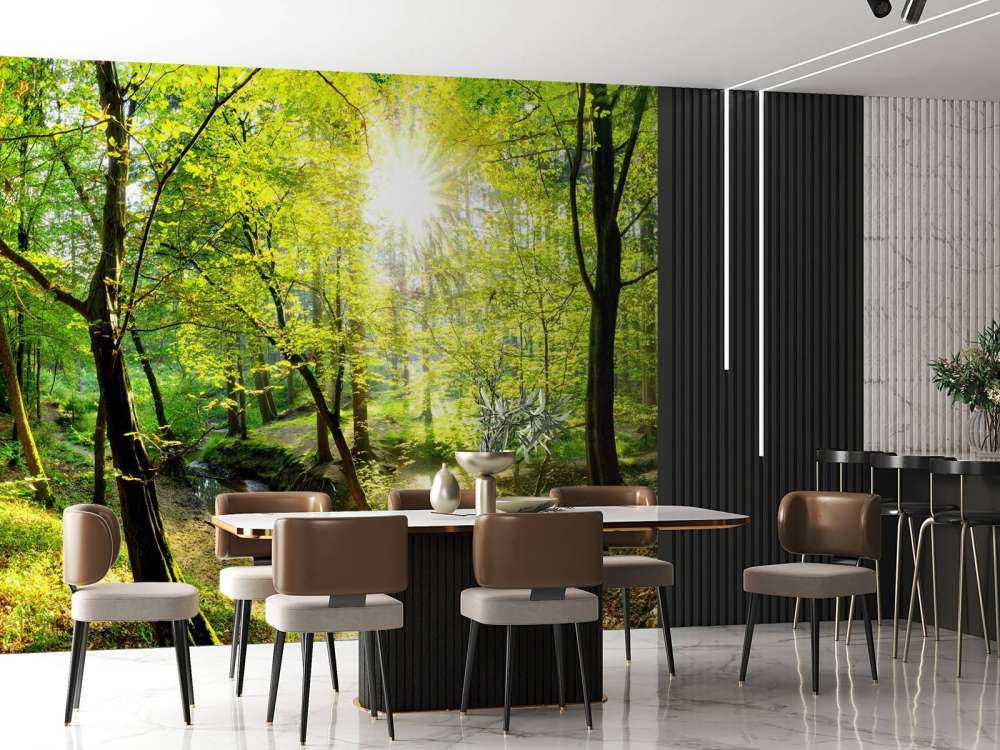 Wald mit Bach