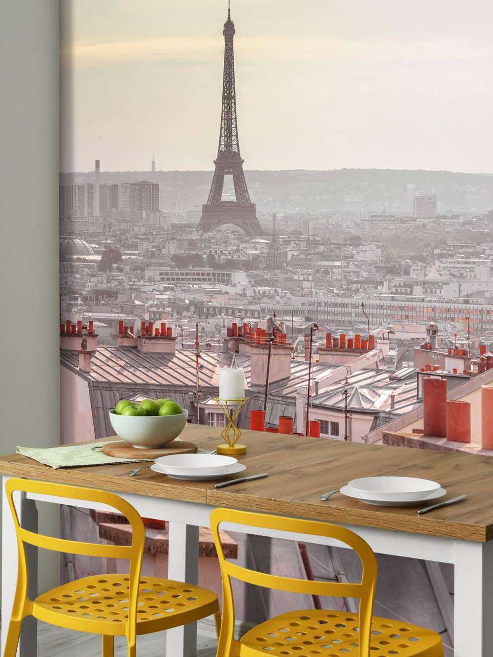 Eiffelturm von Montmartre aus