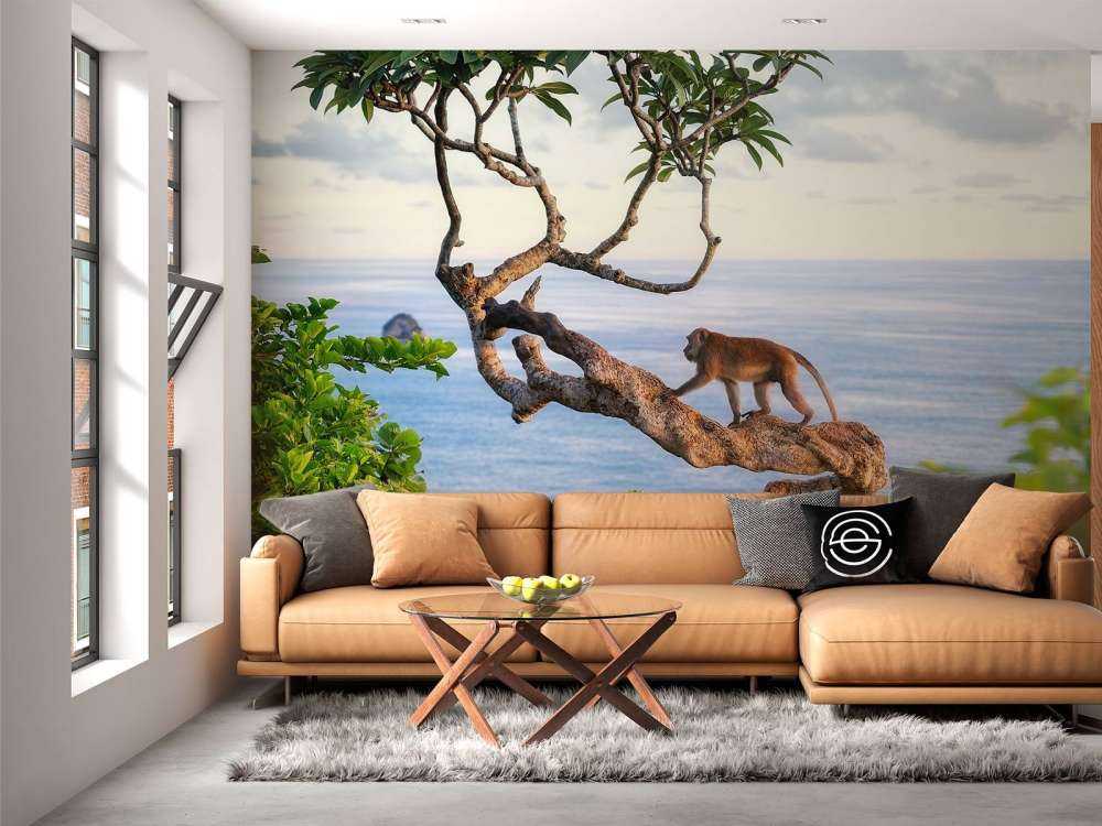 Affe auf einem Baum
