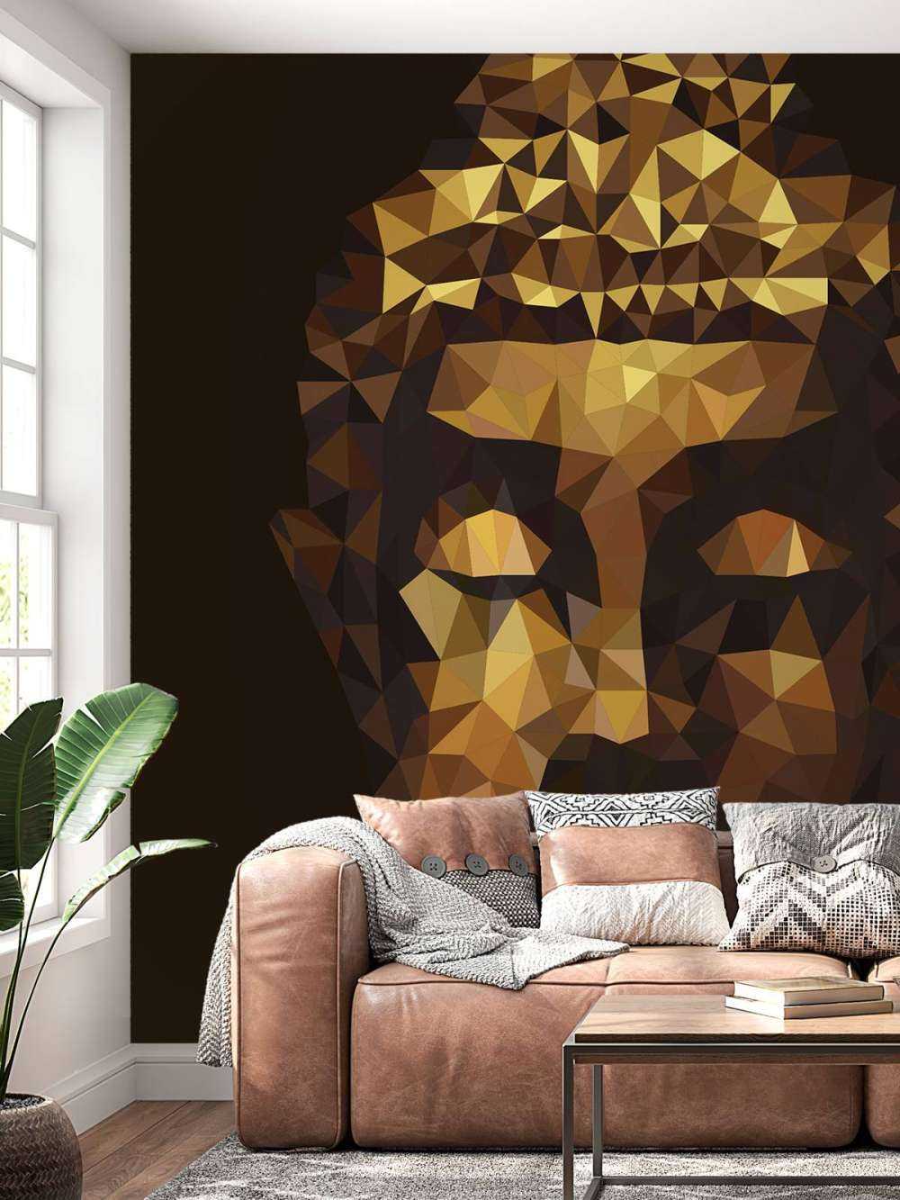 Abstrakter Buddha