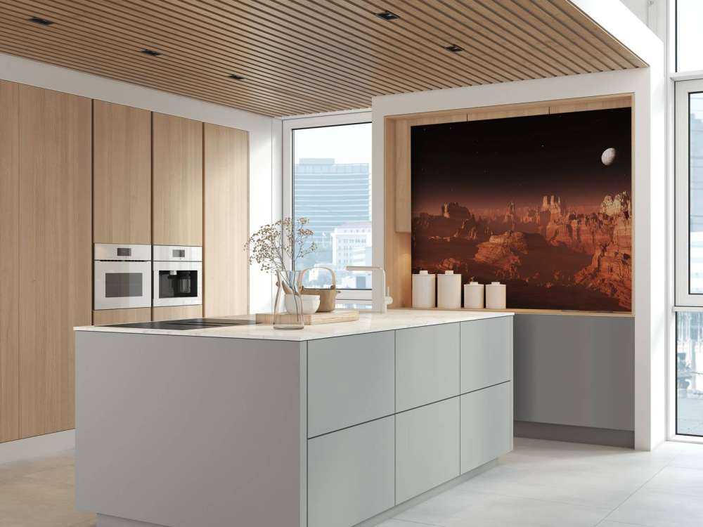 Sonnenuntergang auf dem Mars