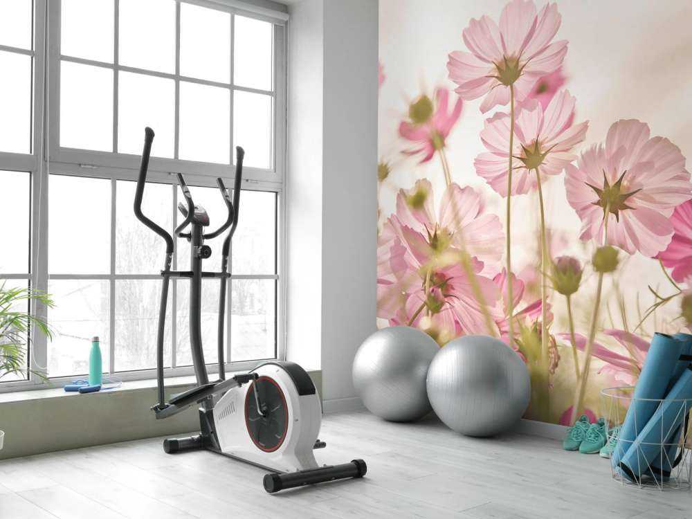 Schöner Blumengarten