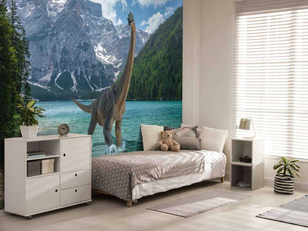 Brachiosaurus im Wasser