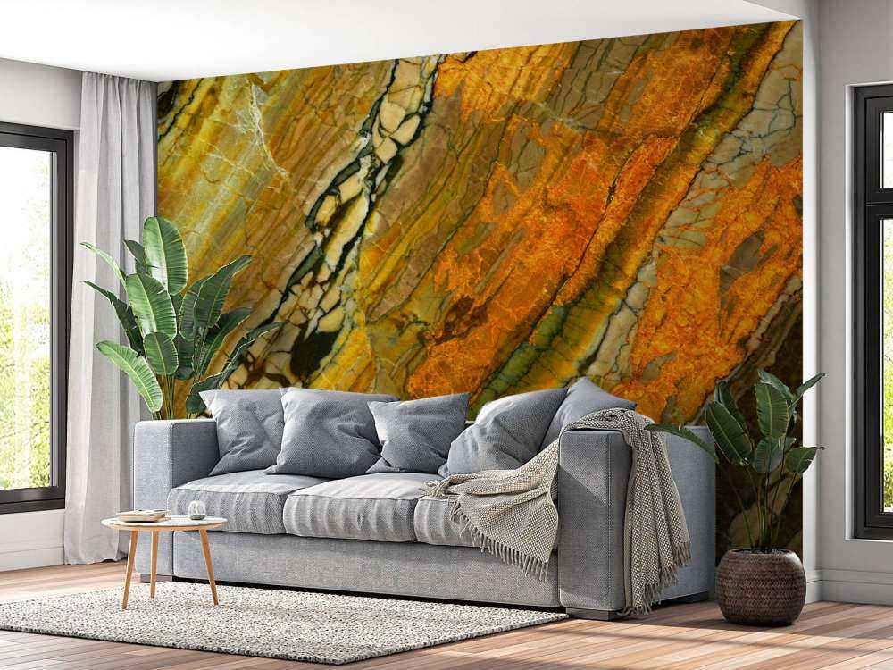 Marmor mit Mosaikstruktur