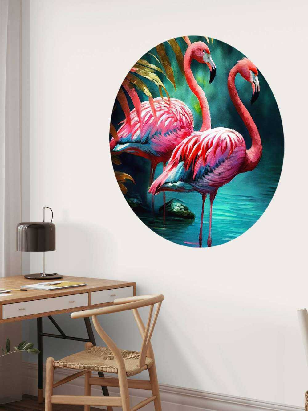 Samtrosa Flamingo Duo