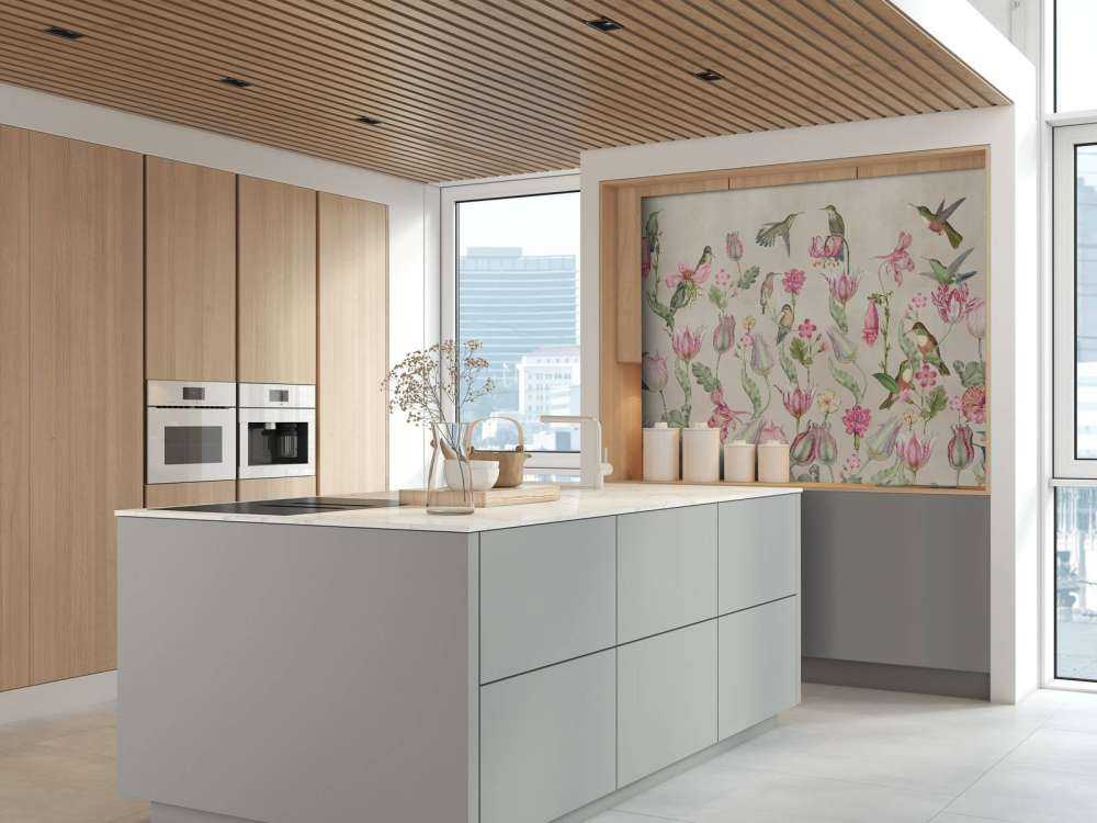 Frühling Kolibri Symphonie - Blush Cream Eleganz