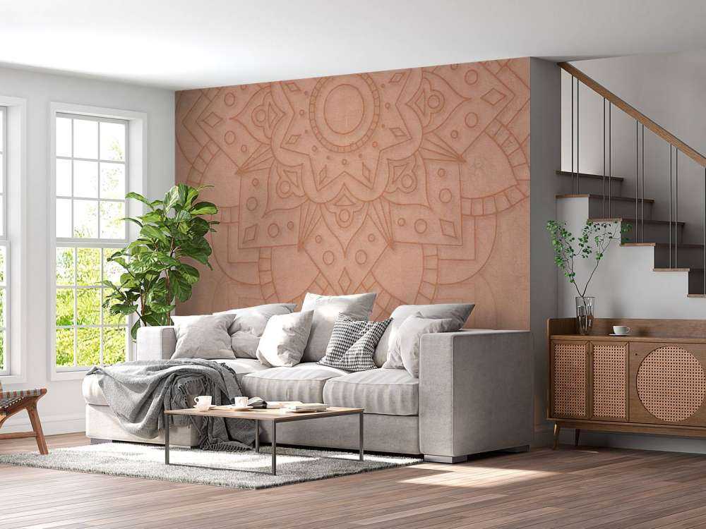 Doppeltes erdiges Mandala