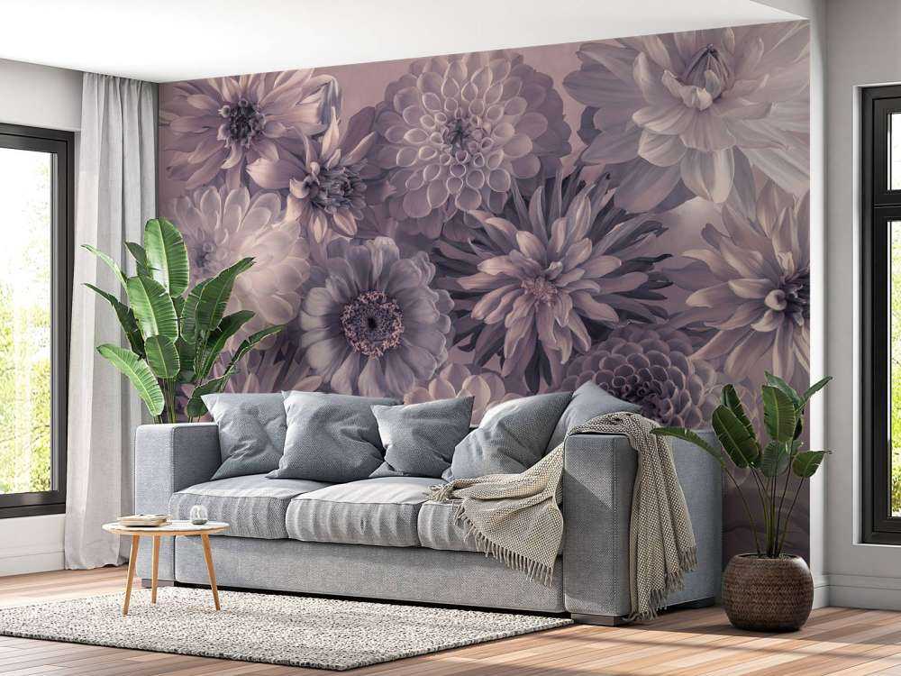 Mischung aus Blumen